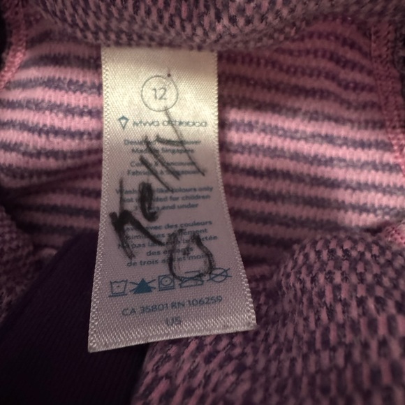 Iviva Lululemon Kids Full Zip Jacket Define 12 - Picture 6 of 6